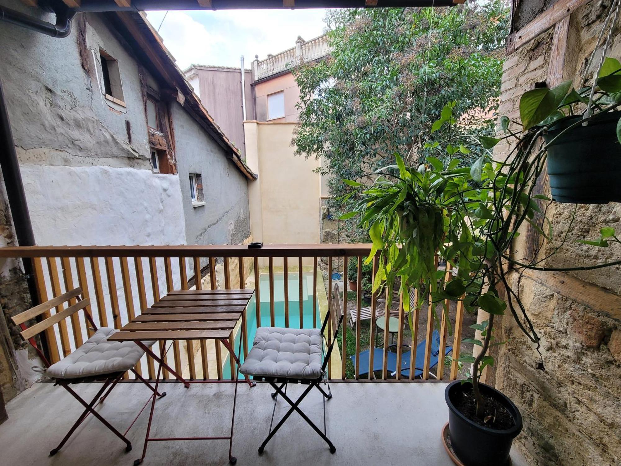 Casita Acceso Piscina Y Jardin La Nueva Канделеда Экстерьер фото