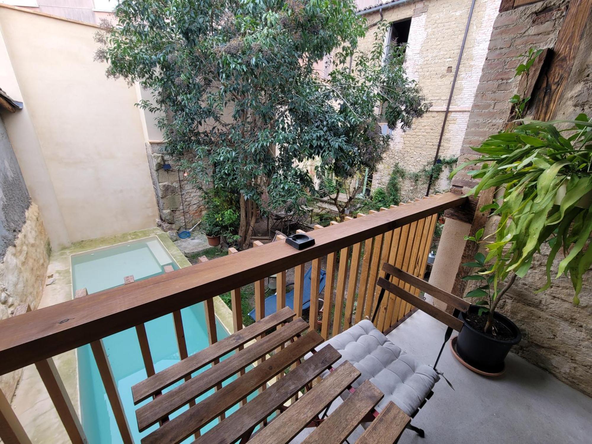 Casita Acceso Piscina Y Jardin La Nueva Канделеда Экстерьер фото